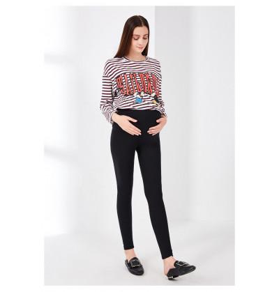 Waist Black Maternity Leggings cum Pant