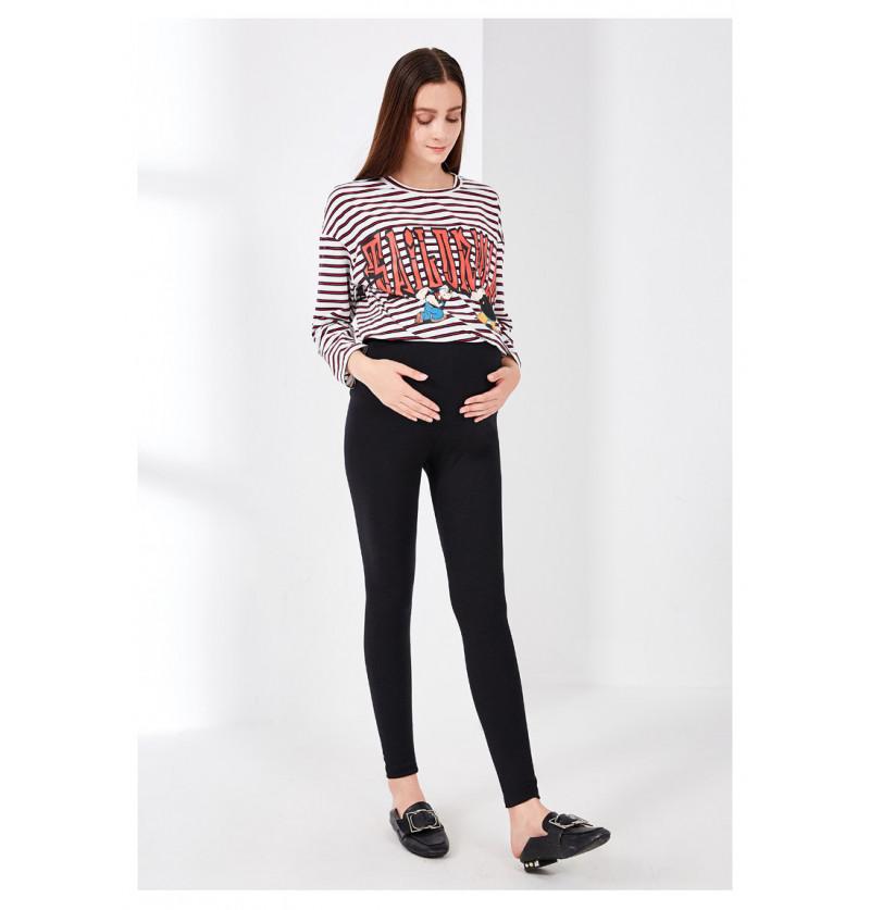 Waist Black Maternity Leggings cum Pant