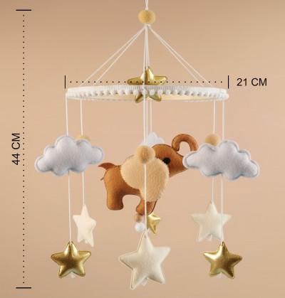 Crib Hanging_Cot Mobile_Baby Nursery Decor