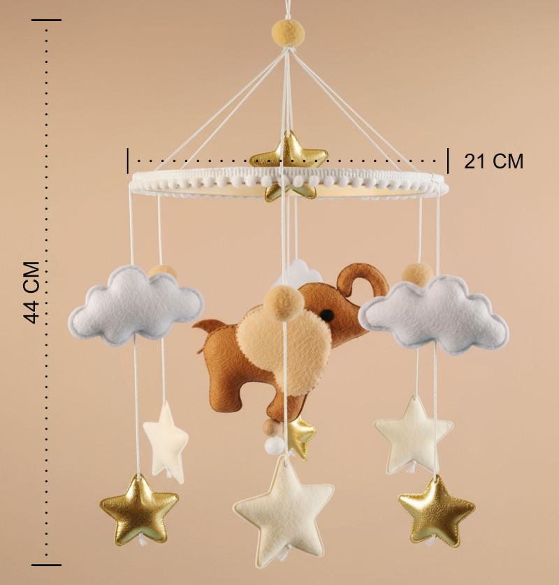Crib Hanging_Cot Mobile_Baby Nursery Decor