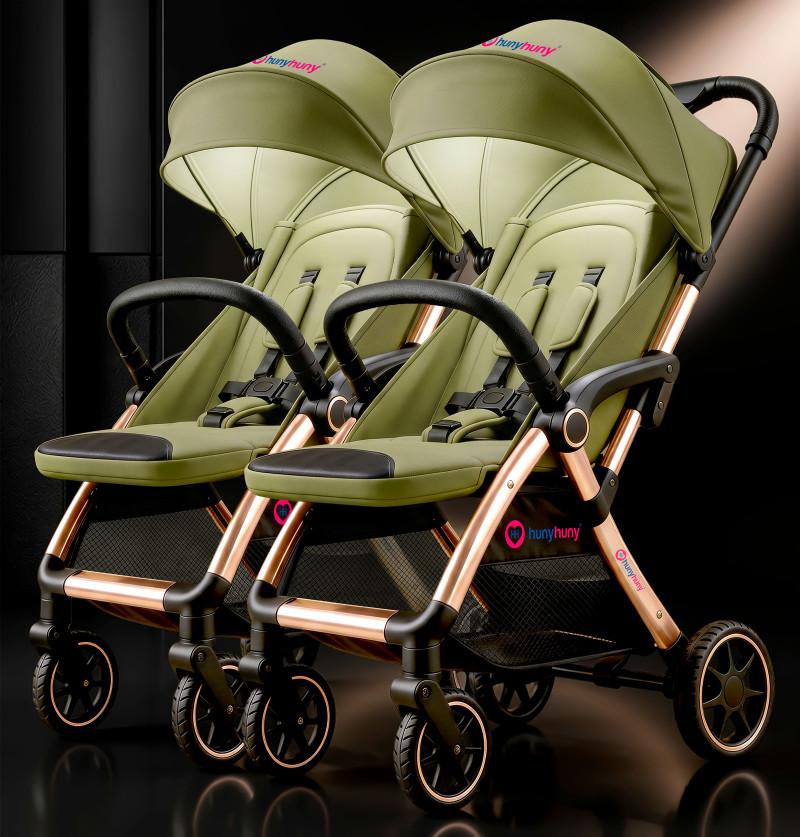Twin Pram_Twin Stroller_Twin Buggy_ Double Stroller_Stroller for Twin_detachable stroller_Detachable Pram