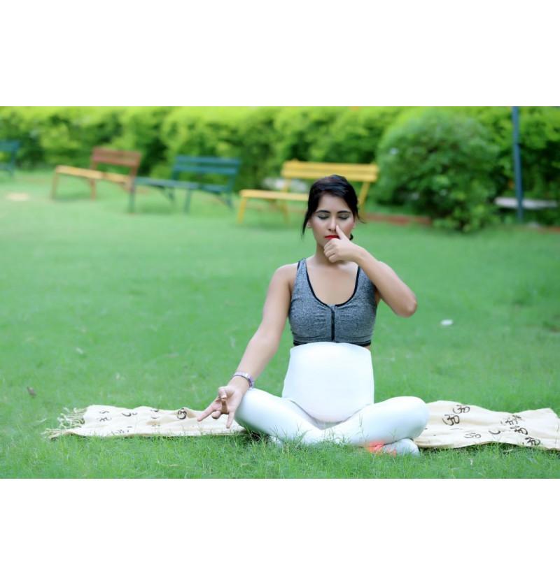 White Maternity Leggings cum Pant