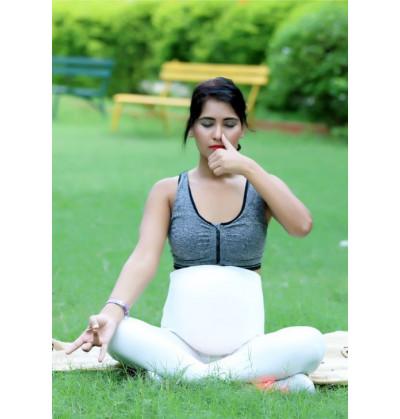 White Maternity Leggings cum Pant