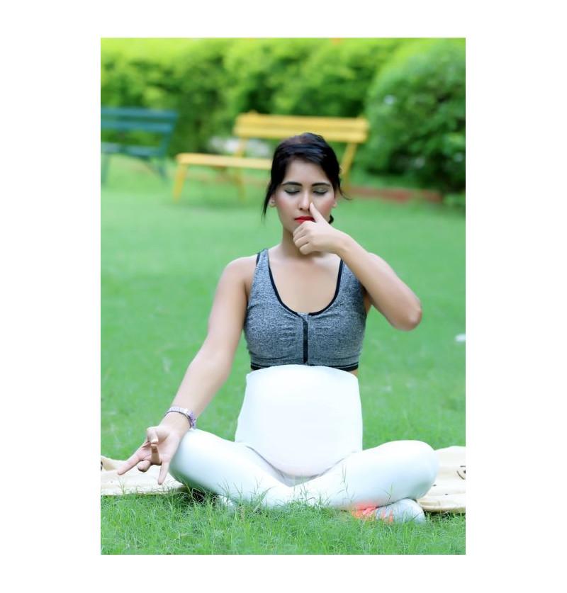 White Maternity Leggings cum Pant