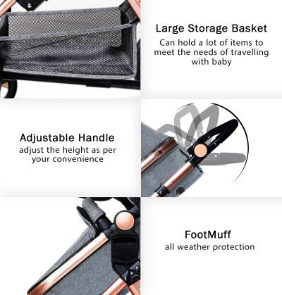 baby pram_baby stroller_strollers_infant stroller_newborn pram_stroller with canopy