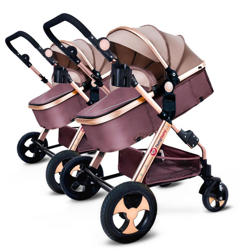 Twin_stroller_with_storage_space_underneath