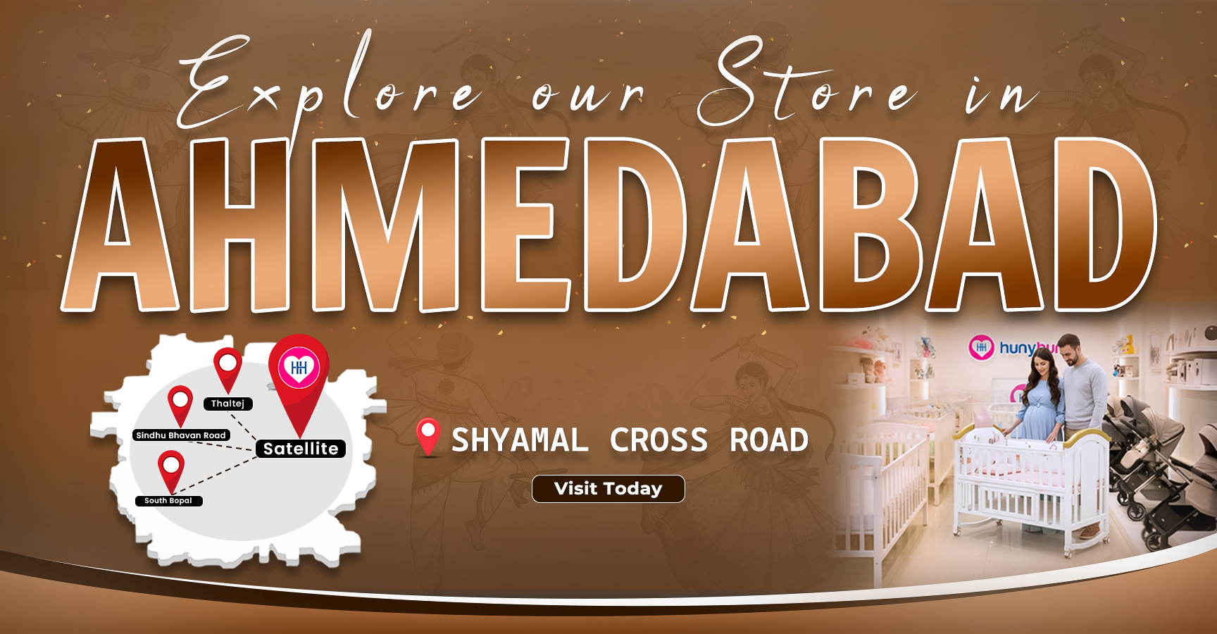 Explore our Store in Ahmedabad Shyamal Cross Road