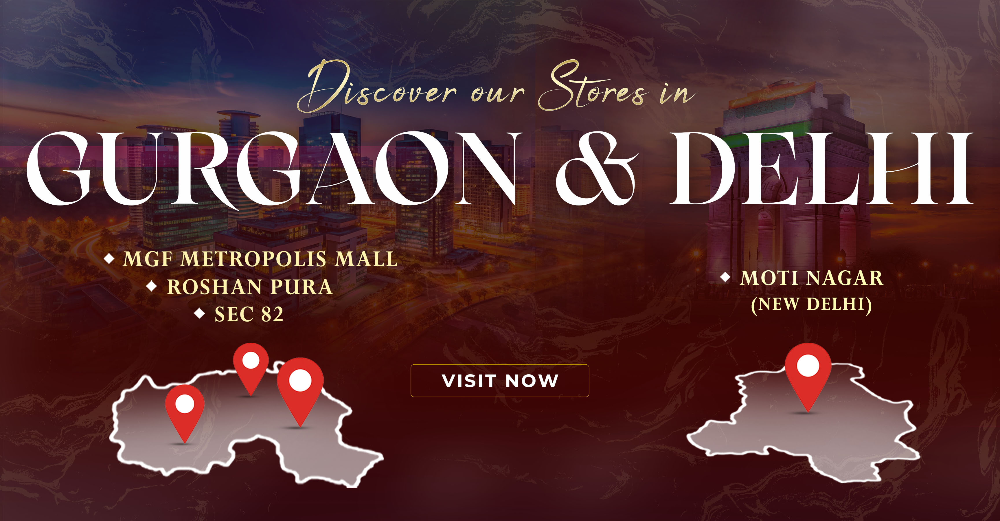 HunyHuny baby stores in Gurgaon and Delhi – MGF Metropolis Mall, Roshan Pura, Sector 82 and Moti Nagar