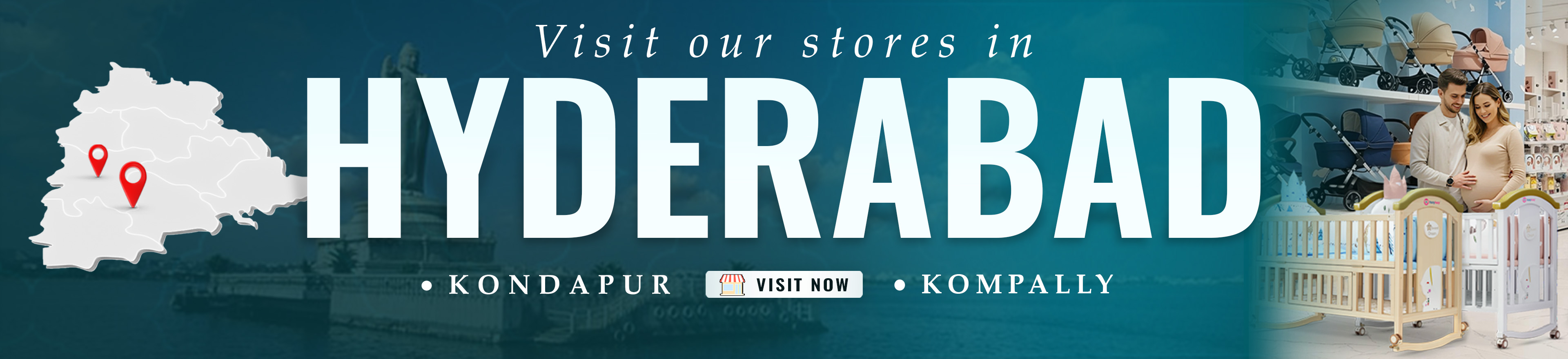 HunyHuny baby stores in Hyderabad – Kondapur and Kompally